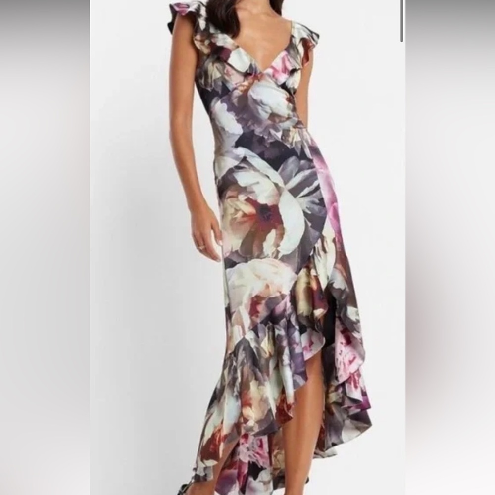 Express Multi-Color Dress